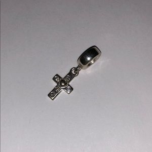 Authentic Pandora cross charm